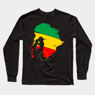 Black Woman, Africa, Black Queen, Black Girl Magic, Juneteenth Long Sleeve T-Shirt